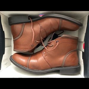 Men's Tommy Hilfiger Brown Ankle Boots